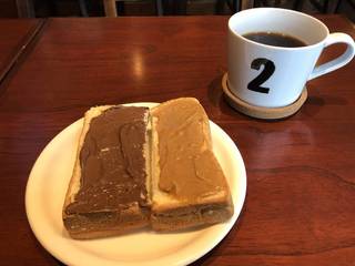 ハーフ＆ハーフトーストセット