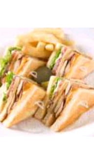 アメリカンクラブハウスサンドイッチお夜食セット￥２０００