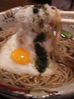 とろろそば