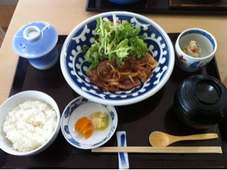 黒豚生姜焼御膳