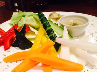 秋野菜のバーニャカウダ