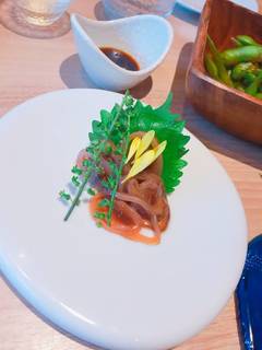 イカの沖漬けルイベ