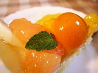 オレンジのタルト