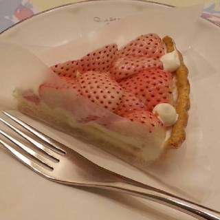 白イチゴのタルト