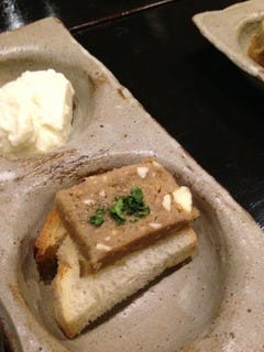 レバーパテとバケット