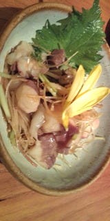 たこの生姜醤油和え