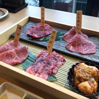 肉４種盛り合わせ