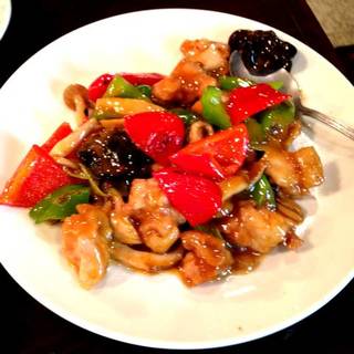 鶏肉とピーマンのピリ辛