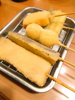 串カツ盛り合わせ