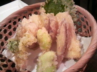 季節の天ぷら