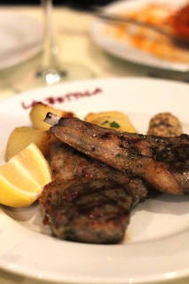 子羊のロースト　香草風味