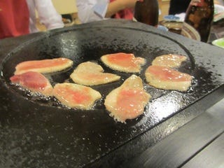 鴨肉のプレート焼き