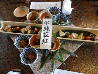 ランチコースの前菜盛り合わせ