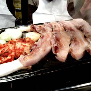 究極の厚切りサンギョプサル