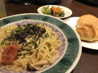 きのこの明太バター