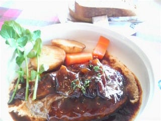 ビーフシチューハンバーグ