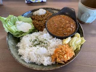 スパイスカレー２種盛り