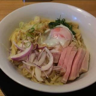 生引き溜まり醤油の冷やし和え麺