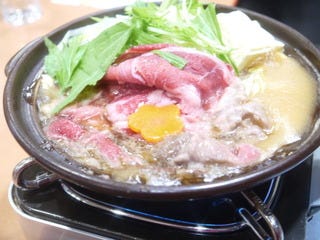 こだわり割り下のすき焼