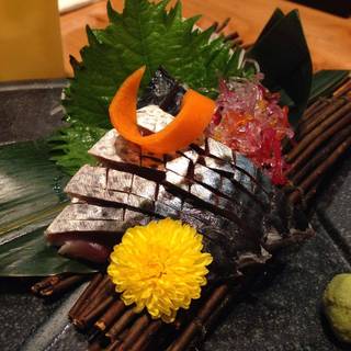 〆鯖のお造り