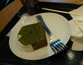 ケーキ抹茶