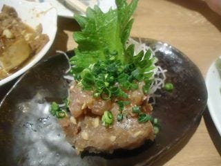 アジのなめろう