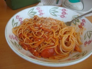 パルマ風スパゲティー　トマト味