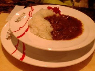 大田原牛のサイコロビーフカレー