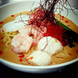 海鮮入り冷やし担担麺