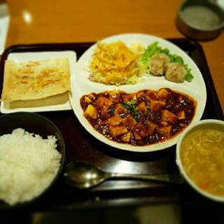 ワンプレートランチ麻婆豆腐