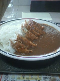  ぎょうざカレー