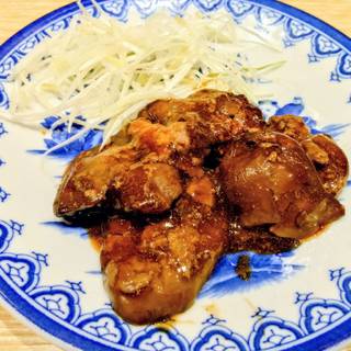 鶏レバーの赤ワイン煮