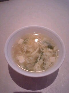 玉子と豆腐のスープ