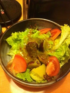 サツマイモのサラダ