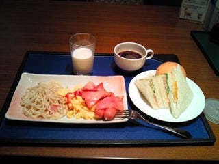 朝食バイキング