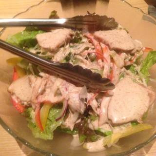 胸肉のバンバンジー風サラダ 