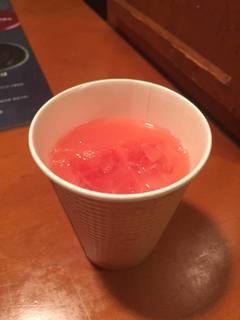 グレープフルーツジュース