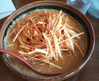 北海道味噌，肉ネギラーメン