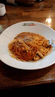 ミートソースパスタ