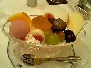 プリンアラモード