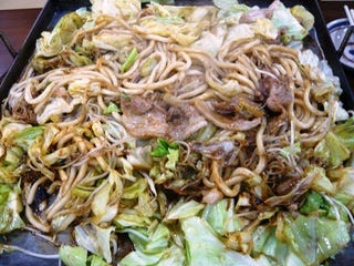 亀山みそ焼きうどん