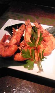 ソフトシェルシュリンプの唐揚げ