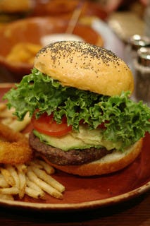 アボガドバーガーセット