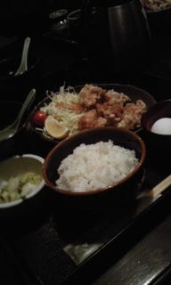 油淋鶏定食