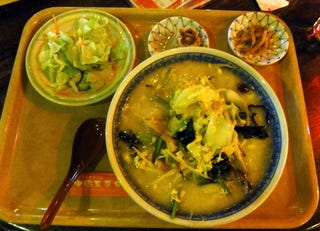 農家の野菜五目あんかけタン麺