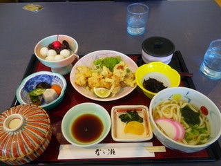 とり天定食