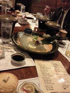 【名古屋元祖】　いかの活造り　各一尾