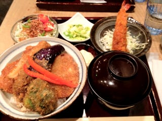 野菜たれかつ丼