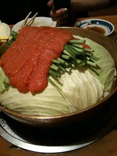 かねふく明太もつ鍋