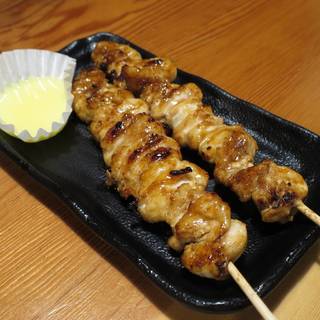 鶏くりから串の蒲焼～バターソース添え～